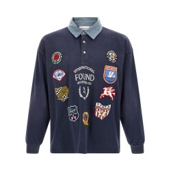 'Crestfield' polo shirt with patch