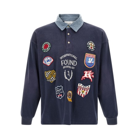 'Crestfield' polo shirt with patch