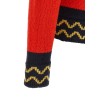 Geometric intarsia sweater
