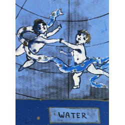 'Zodiac Flag' scarf