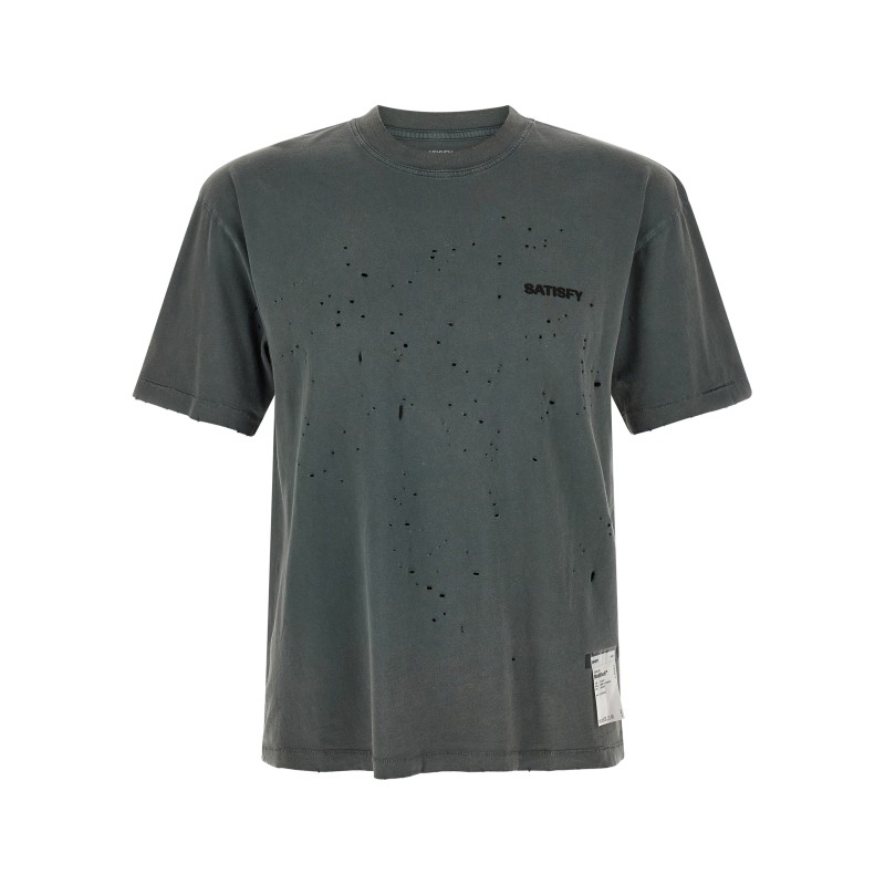 T-shirt with openwork details
