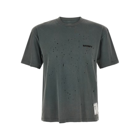 T-shirt with openwork details