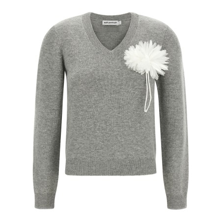 Fiore pin sweater
