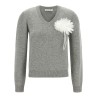 Fiore pin sweater