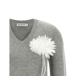 Fiore pin sweater