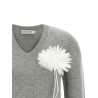 Fiore pin sweater