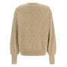 Embossed sweater
