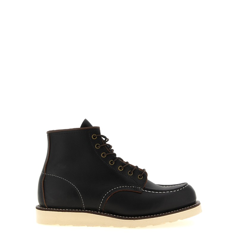 'Classic Moc Toe' lace-up ankle boots