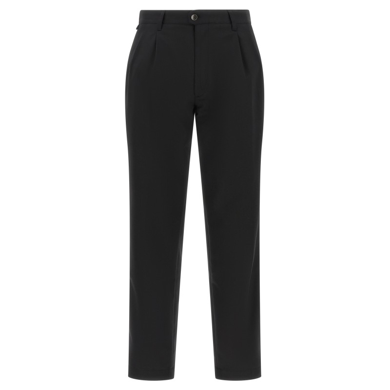 Pants with pleats