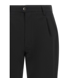 Pants with pleats