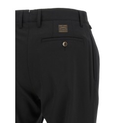 Pants with pleats