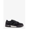 Fendi Match sneakers in FF jacquard fabric and suede