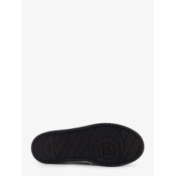 Fendi Match sneakers in FF jacquard fabric and suede