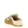 Suede sabots