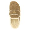 Suede sabots