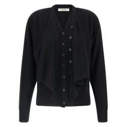 Trompe L'Oeil construction cardigan