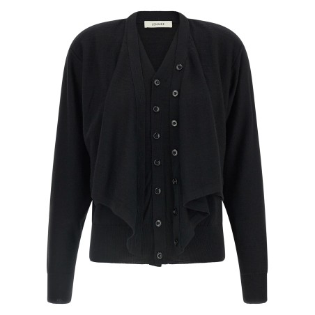 Trompe L'Oeil construction cardigan