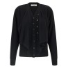 Trompe L'Oeil construction cardigan