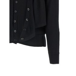 Trompe L'Oeil construction cardigan