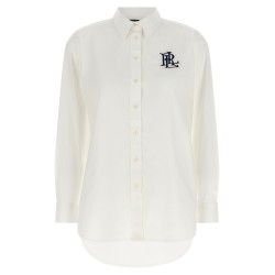 Monogram embroidery shirt