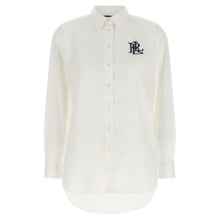 Monogram embroidery shirt