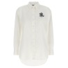 Monogram embroidery shirt