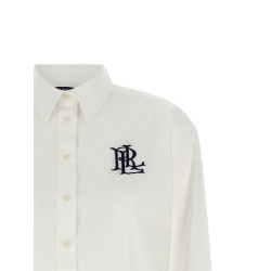 Monogram embroidery shirt