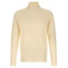 High neck sweater with slits