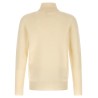 High neck sweater with slits