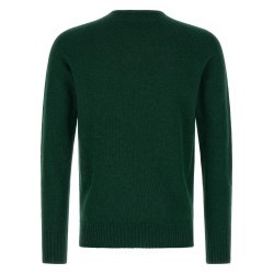 Crew-Neck Sweater with Slits