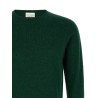 Crew-Neck Sweater with Slits