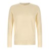 Crew-Neck Sweater with Slits