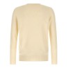 Crew-Neck Sweater with Slits