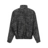 'Lee' bouclé wool bomber jacket