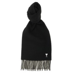 'Quota' scarf with ADC embroidery and fringes
