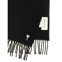 'Quota' scarf with ADC embroidery and fringes