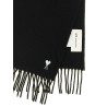 'Quota' scarf with ADC embroidery and fringes