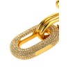 Necklace with crystal pendant