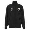 'Track Top GFX NYLN ' printed zip sweatshirt