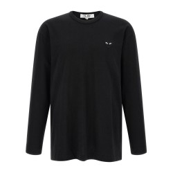Heart patch long sleeve t-shirt