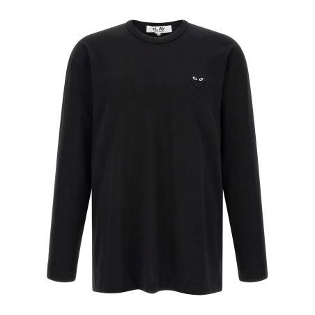 Heart patch long sleeve t-shirt
