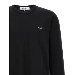 Heart patch long sleeve t-shirt