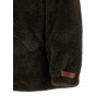 Eco-fur hooded jacket