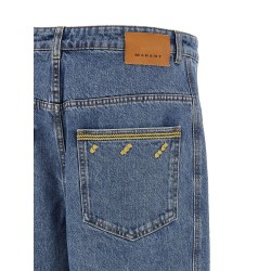'Jorian' jeans with embroideries