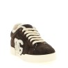 Shearling low.top sneakers