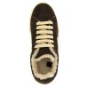 Shearling low.top sneakers