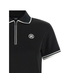Zipped polo shirt