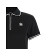 Zipped polo shirt