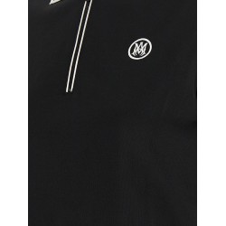 Zipped polo shirt