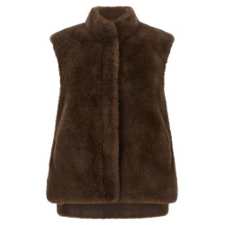 Eco-fur vest